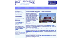 Desktop Screenshot of biggestlittleweekend.com